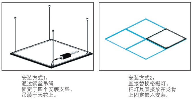 8.	華輝照明30年老品牌，專注生產(chǎn)各類尺寸led格柵燈盤，規(guī)格齊全，還可以非標(biāo)定制。