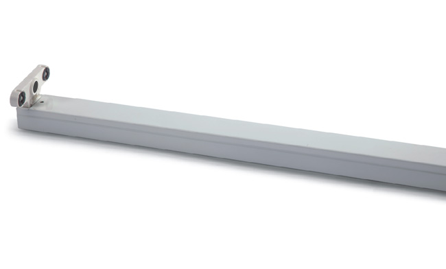 T8  2X18W LED燈管支架  雙支支架/單支身1232X100X70mm